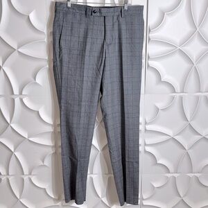 NEW Ted baker JAY ct plaid suit pants sz 33 short (93)